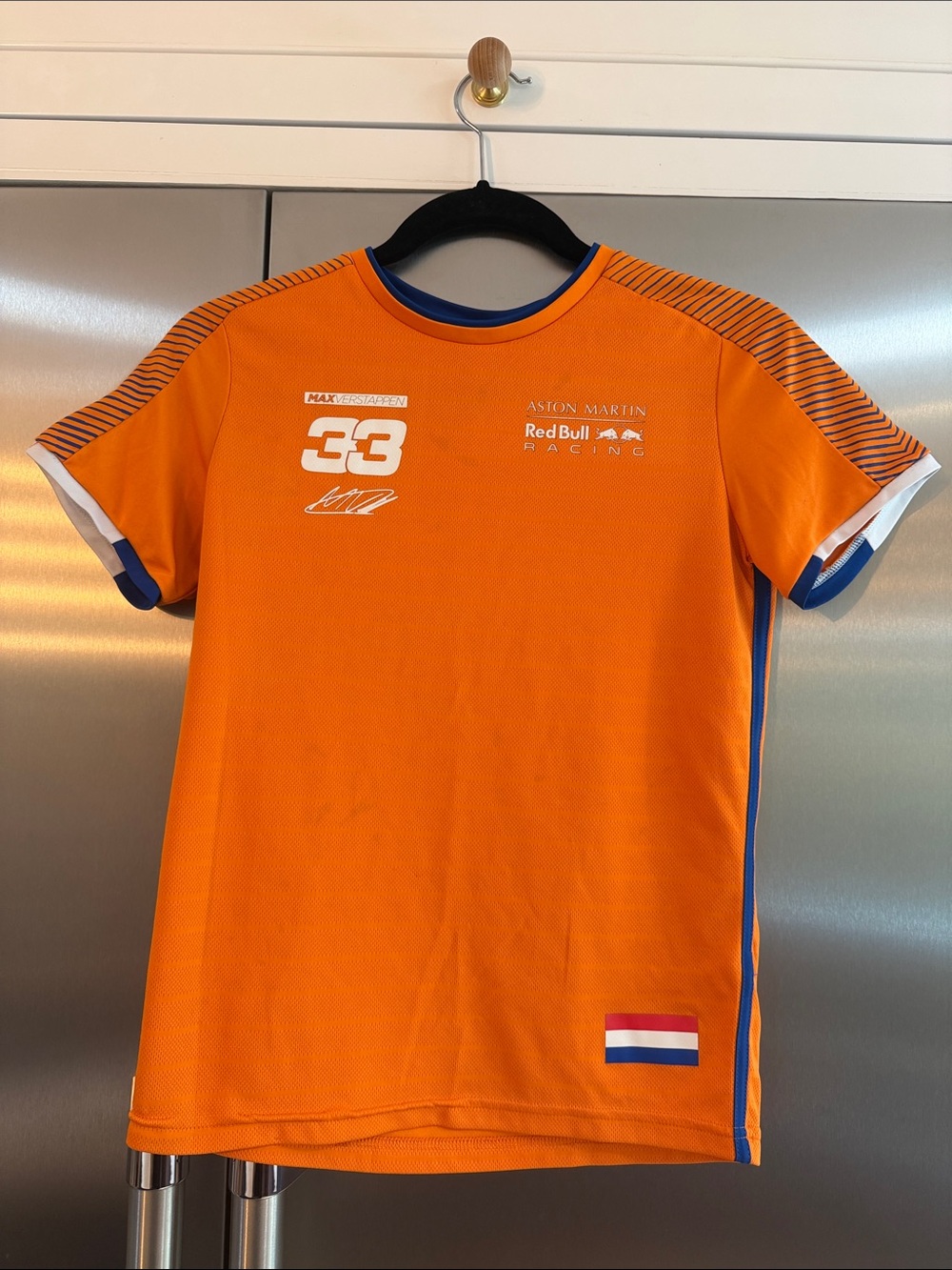 Max Verstappen Ashton Martin Red Bull Racing tee Size Medium